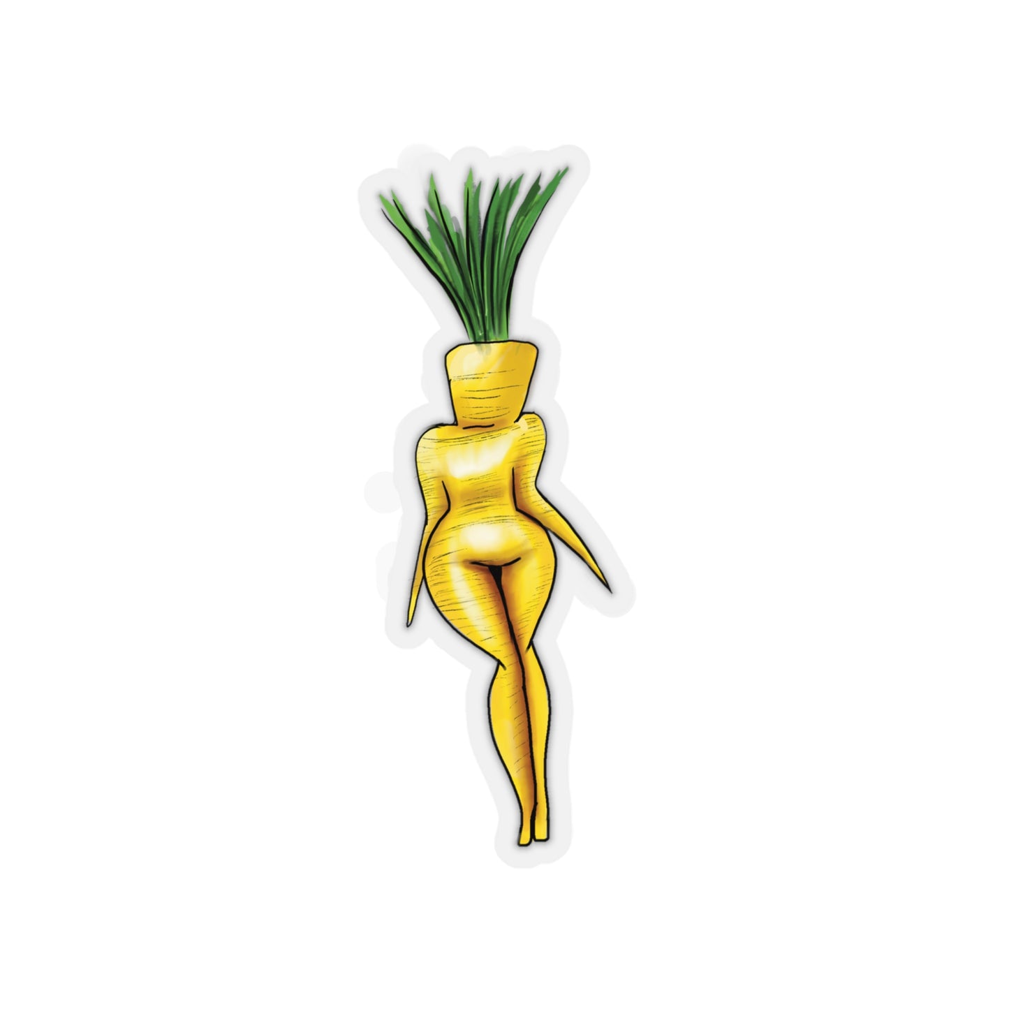 Sexy Carrot Sticker