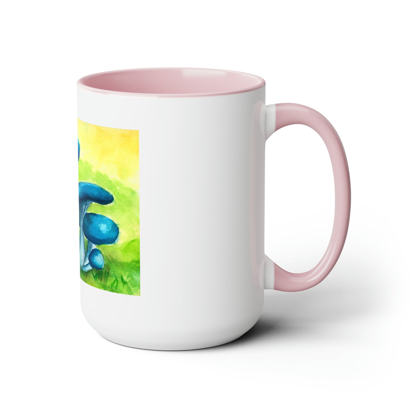 Two-Tone Coffee Mugs, 15oz