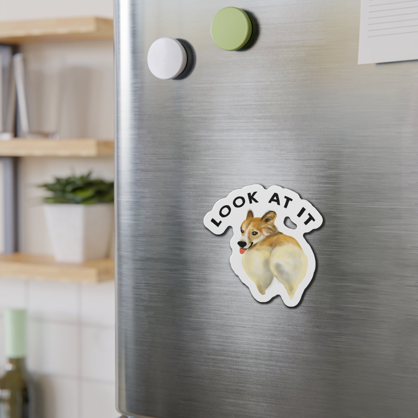 Corgi Butt Magnet Funny Cute