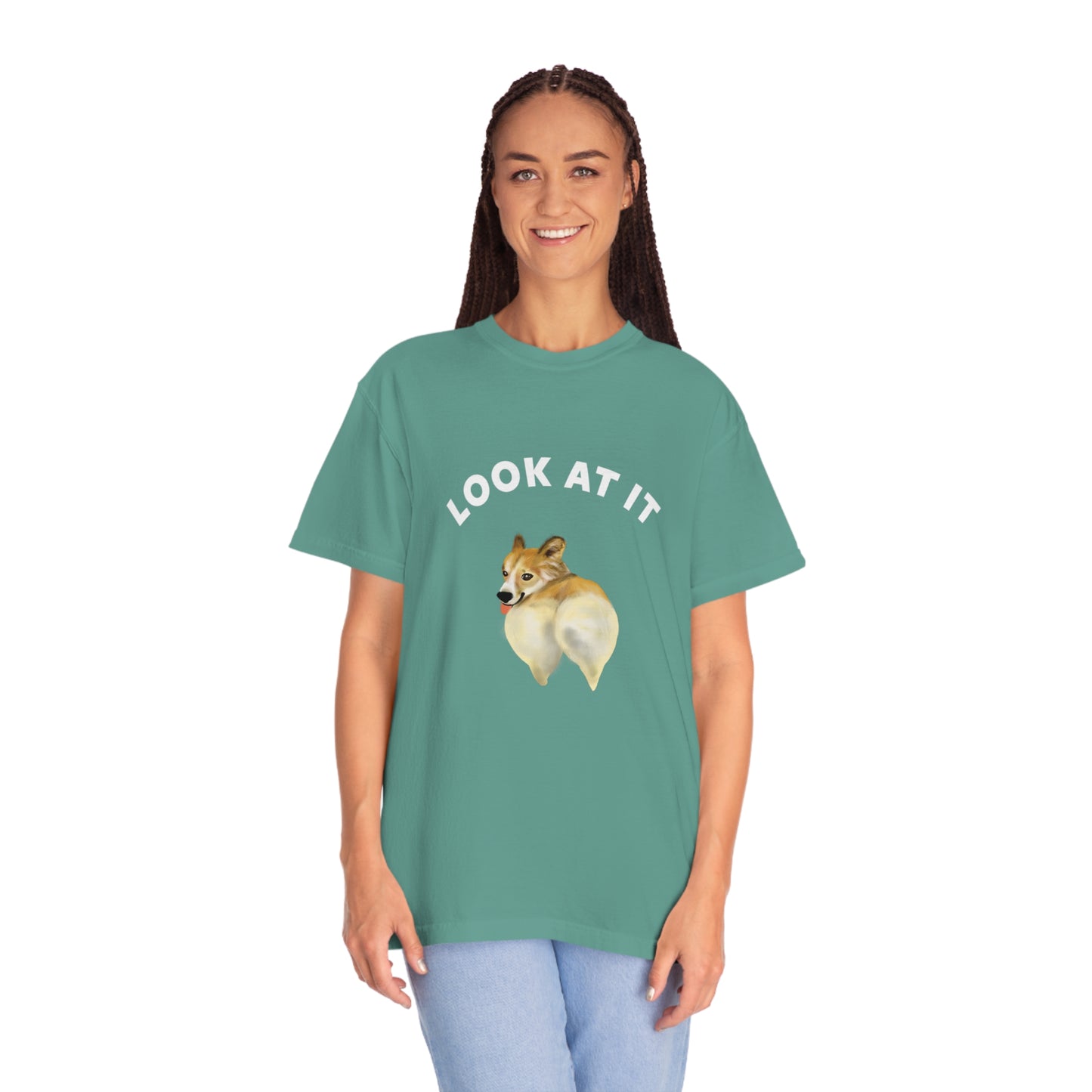 Corgi Butt T Shirt for corgi pet owner, Cute Funny Corgi Butt