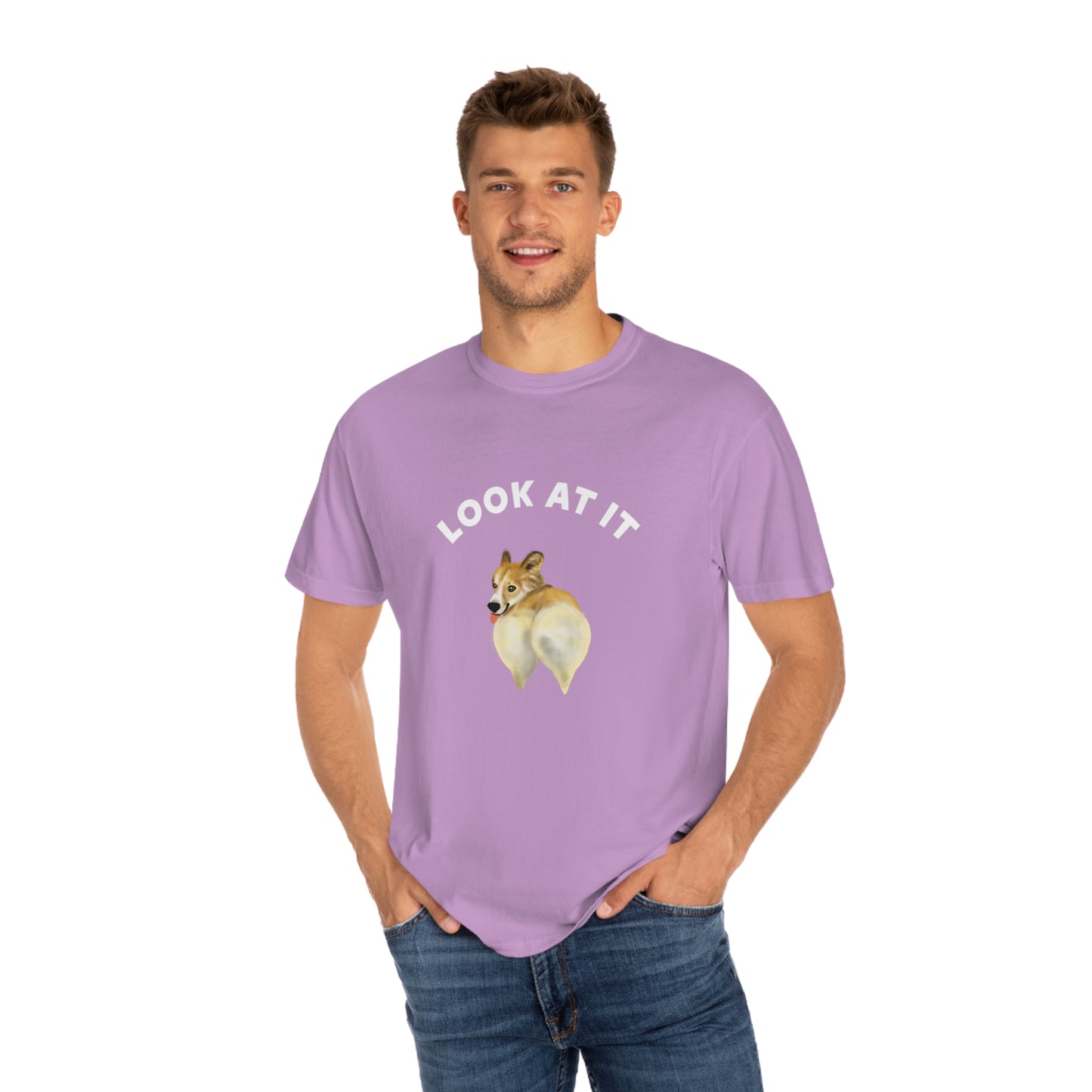 Corgi Butt T Shirt for corgi pet owner, Cute Funny Corgi Butt