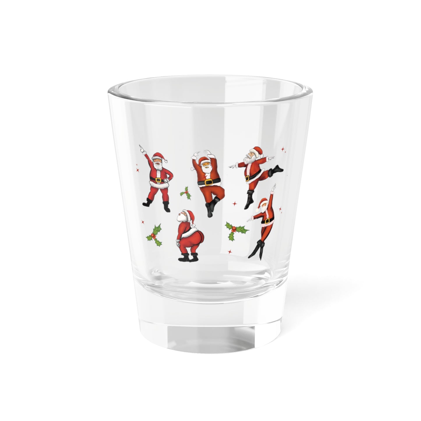 Cute Christmas holiday shot glass