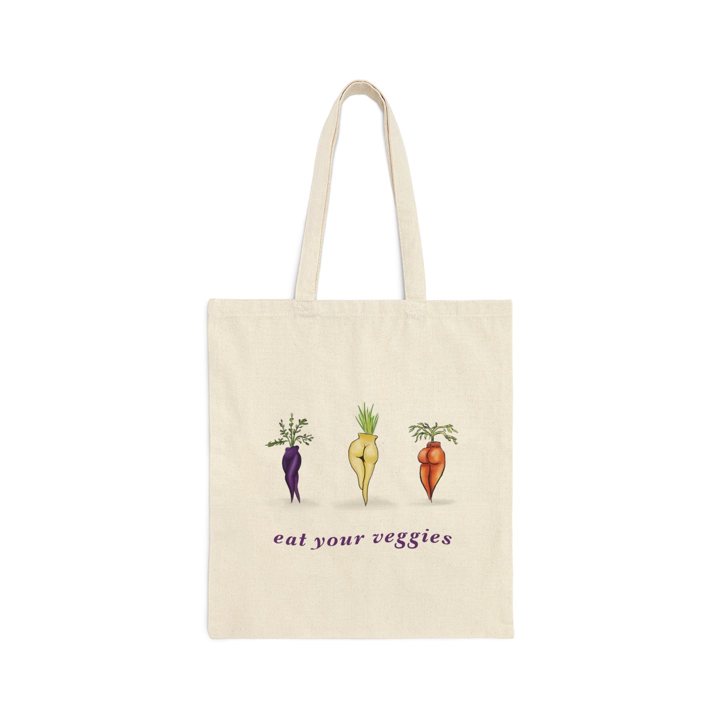 Sexy Veggie Canvas Tote