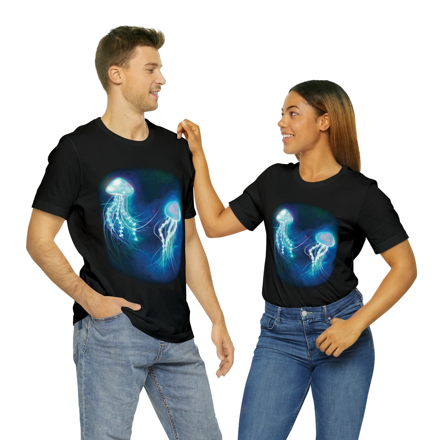 Bioluminescent Jellyfish T Shirt