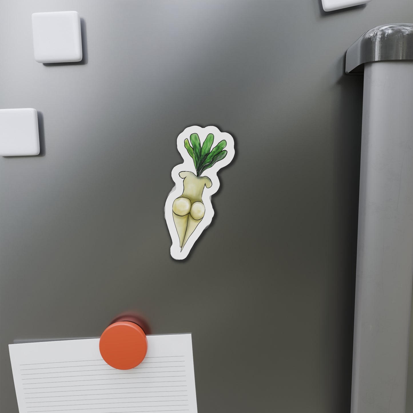 Sexy Turnip Fridge Magnet