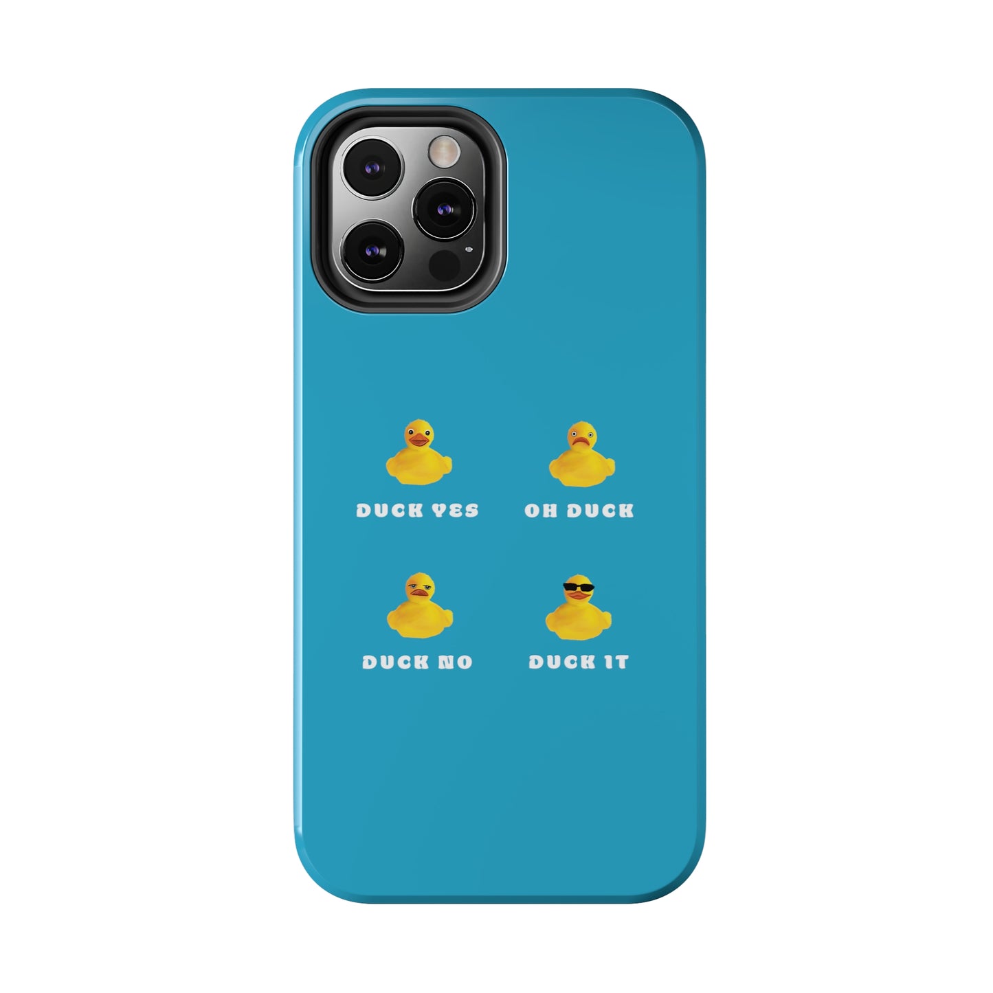 Funny Duck It Phone case, Cute Funny Phone Case, Duck Lover gift, Duck it pun phone case, Cute Funny Duck it Tough Phone Cases