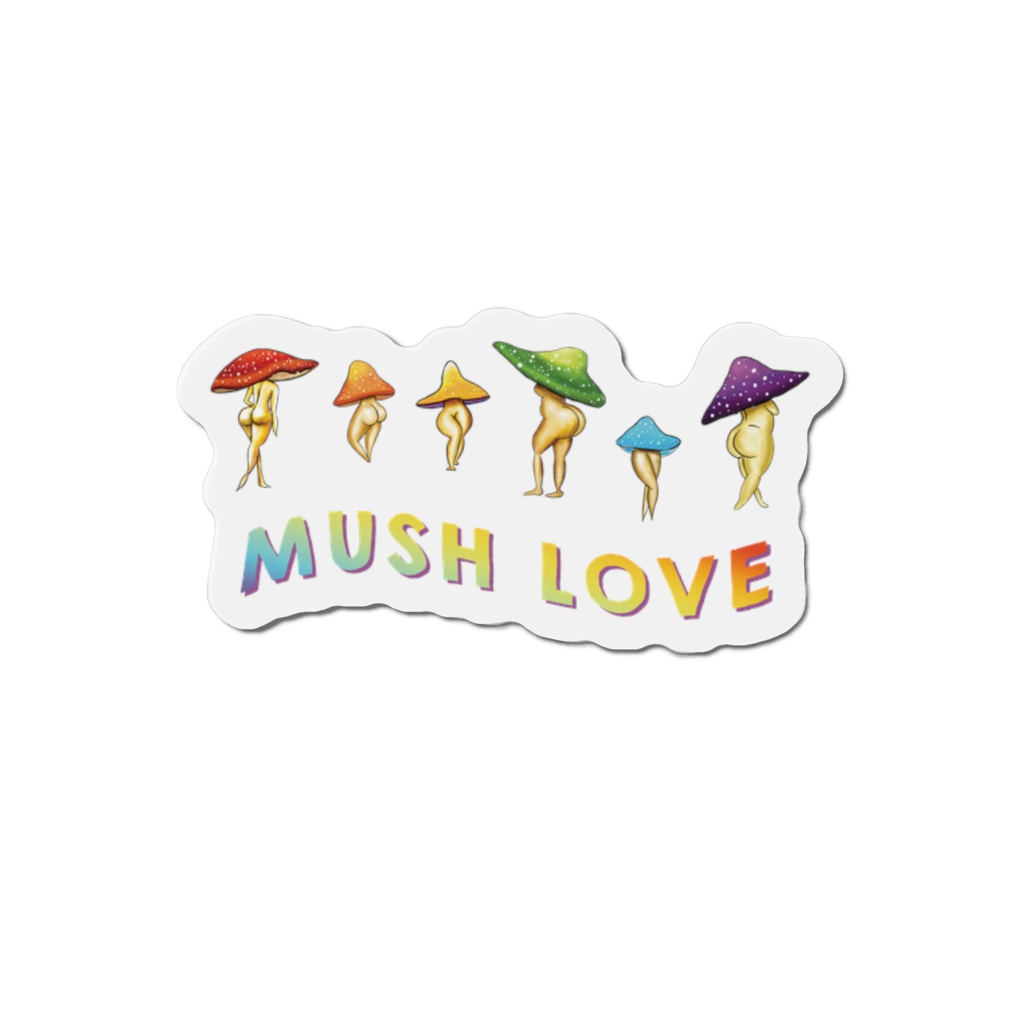 Mush Love Shroom Magnet