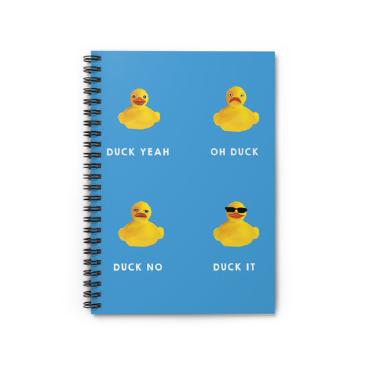 Duck it Spiral Notebook