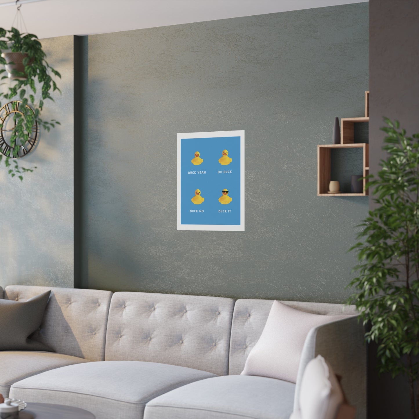 Cute Duck Poster
