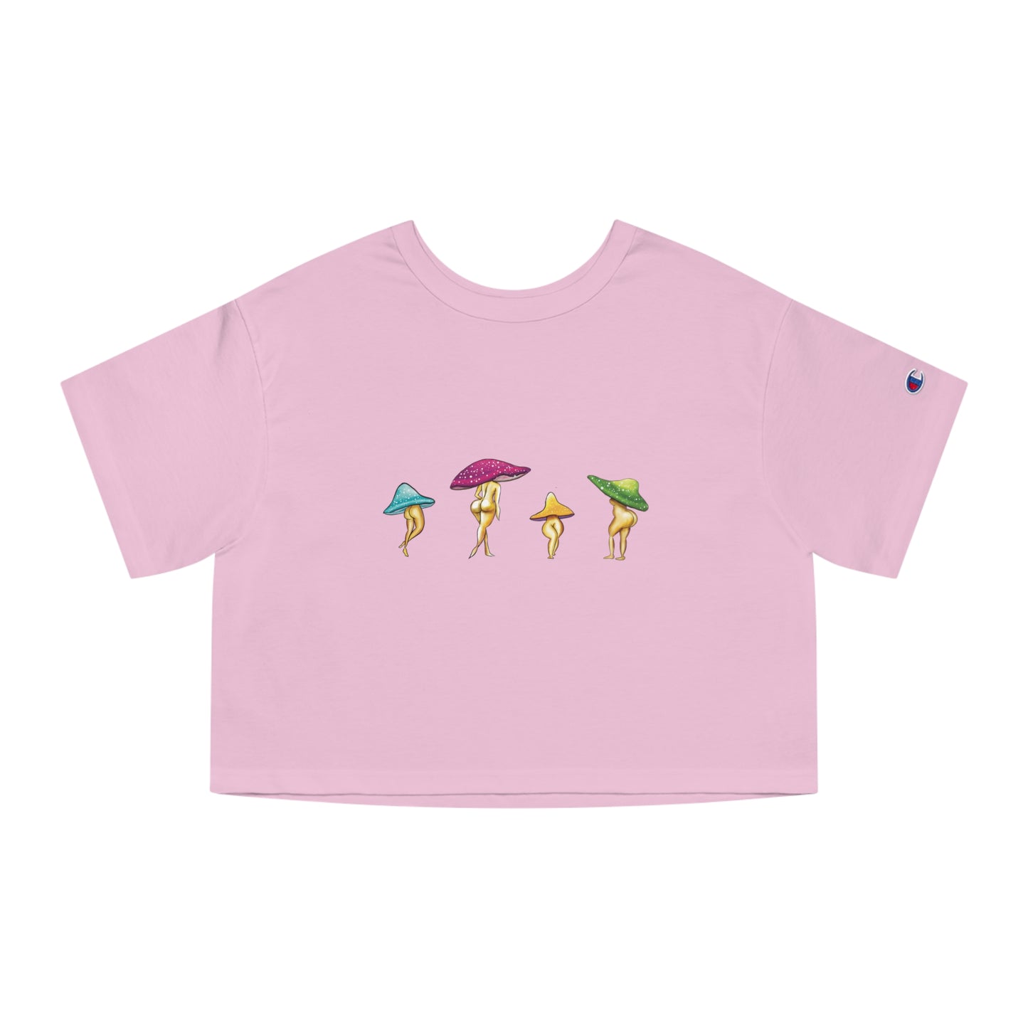 Shroom Lady Cropped Shirt