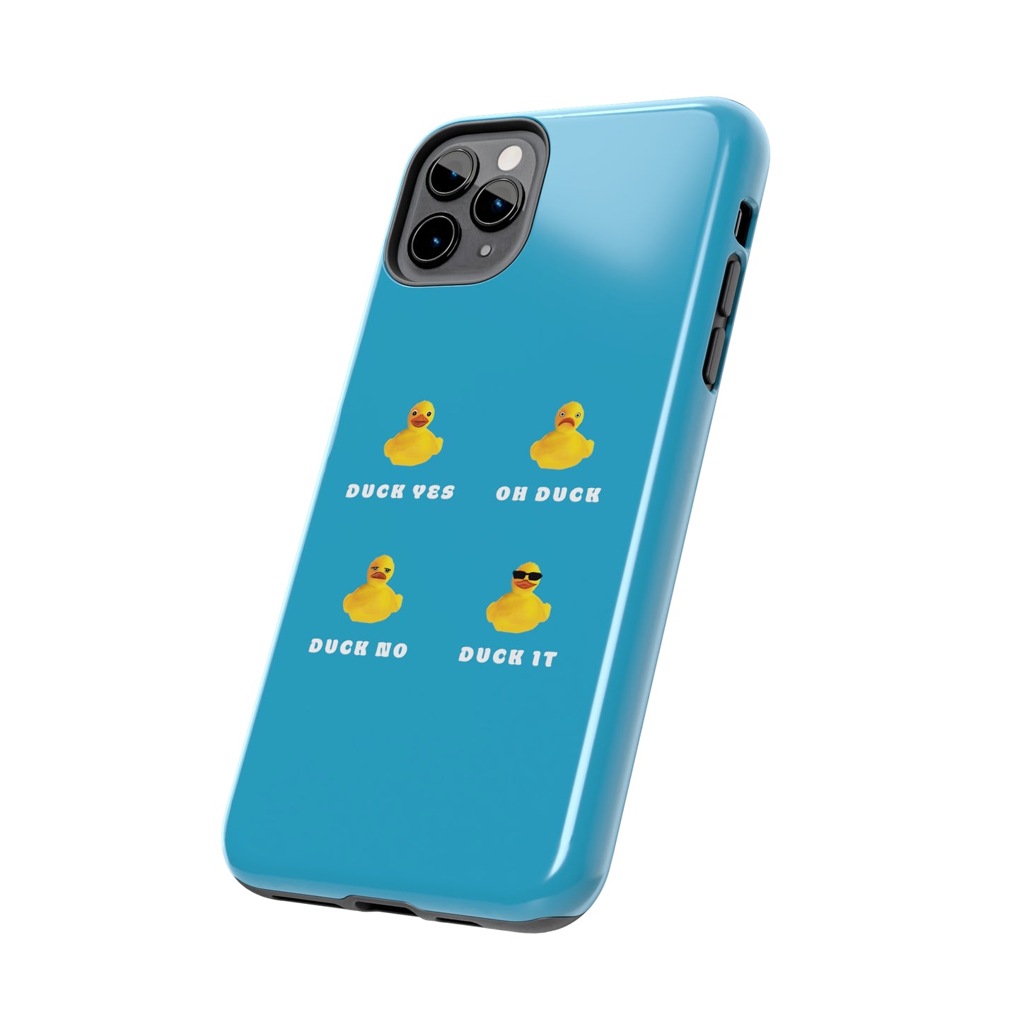 Funny Duck It Phone case, Cute Funny Phone Case, Duck Lover gift, Duck it pun phone case, Cute Funny Duck it Tough Phone Cases