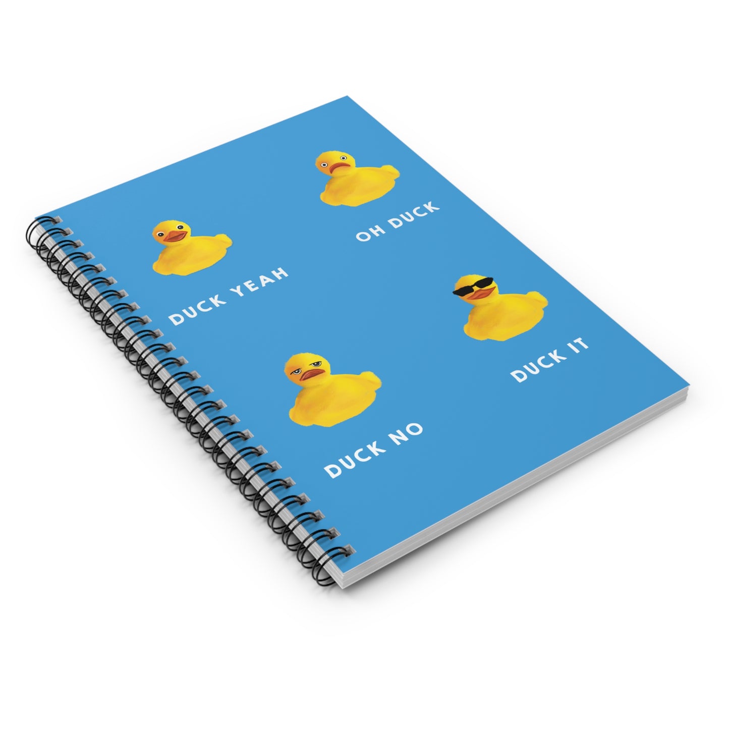 Duck it Spiral Notebook