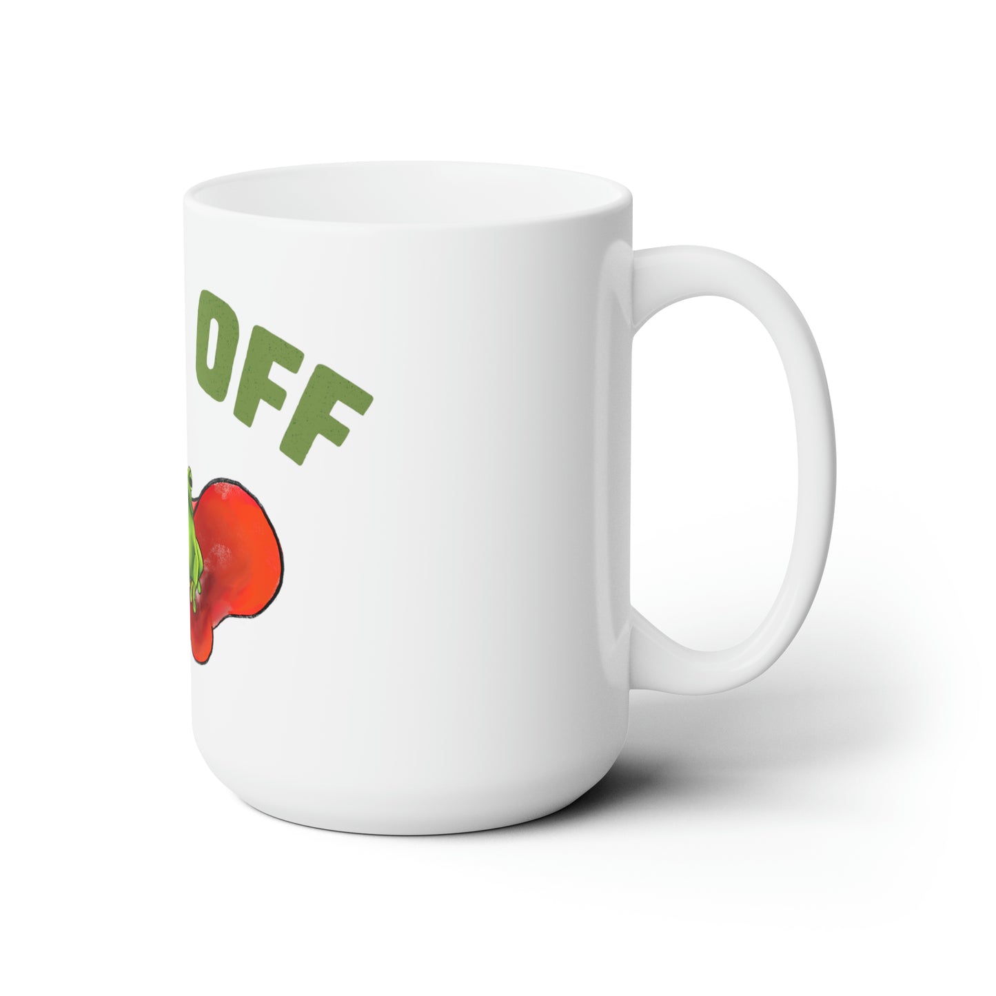 Frog Off Mug, 15 oz