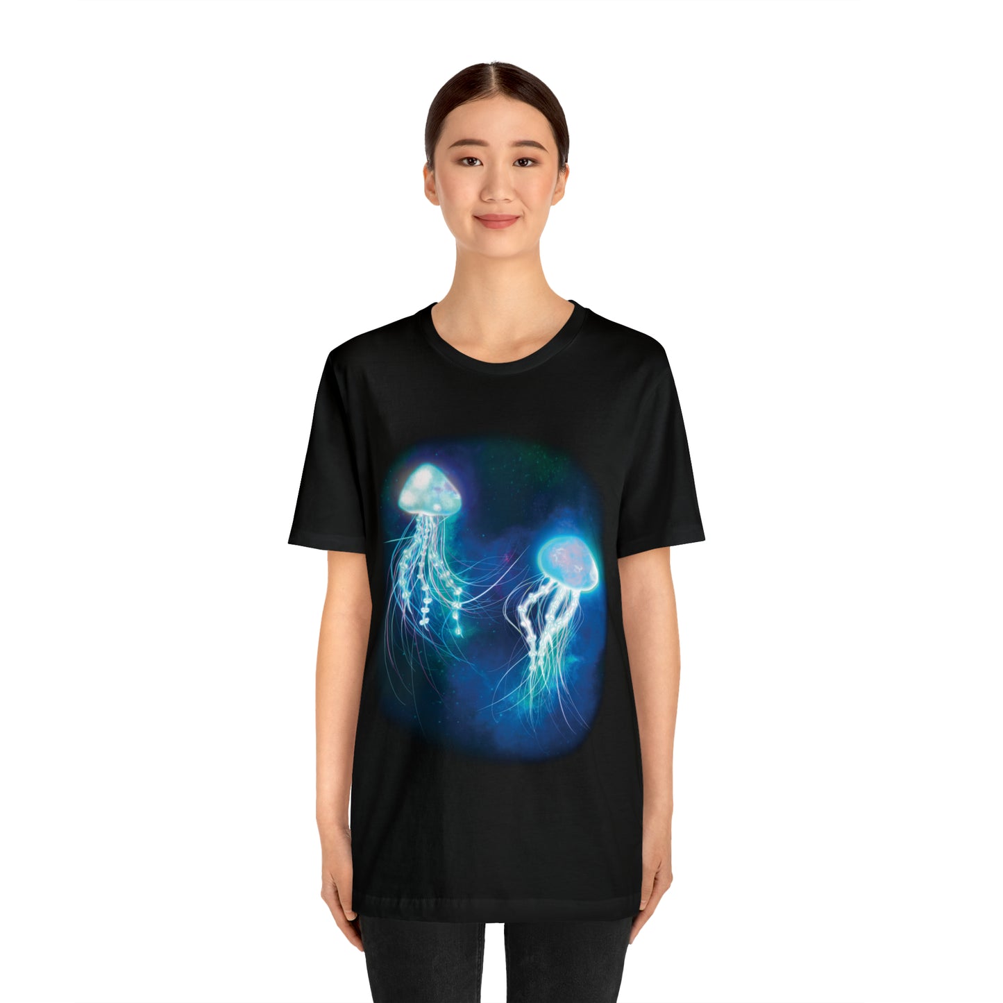 Bioluminescent Jellyfish T Shirt