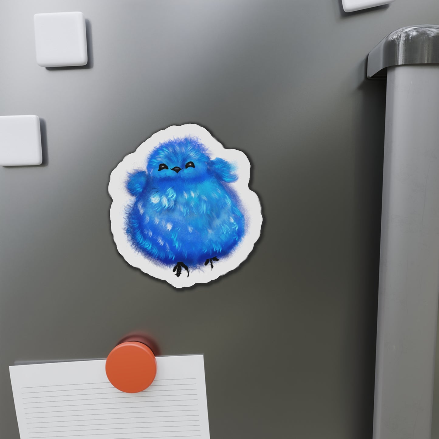 Baby Blue Bird Fridge Magnet