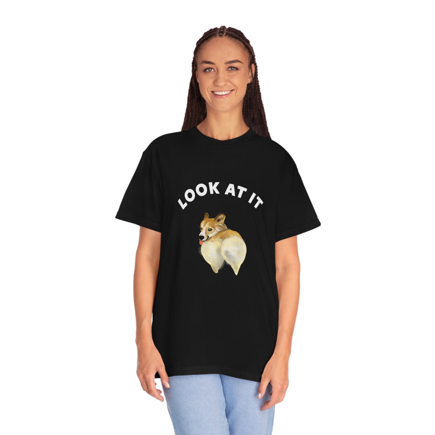 Corgi Butt T Shirt for corgi pet owner, Cute Funny Corgi Butt