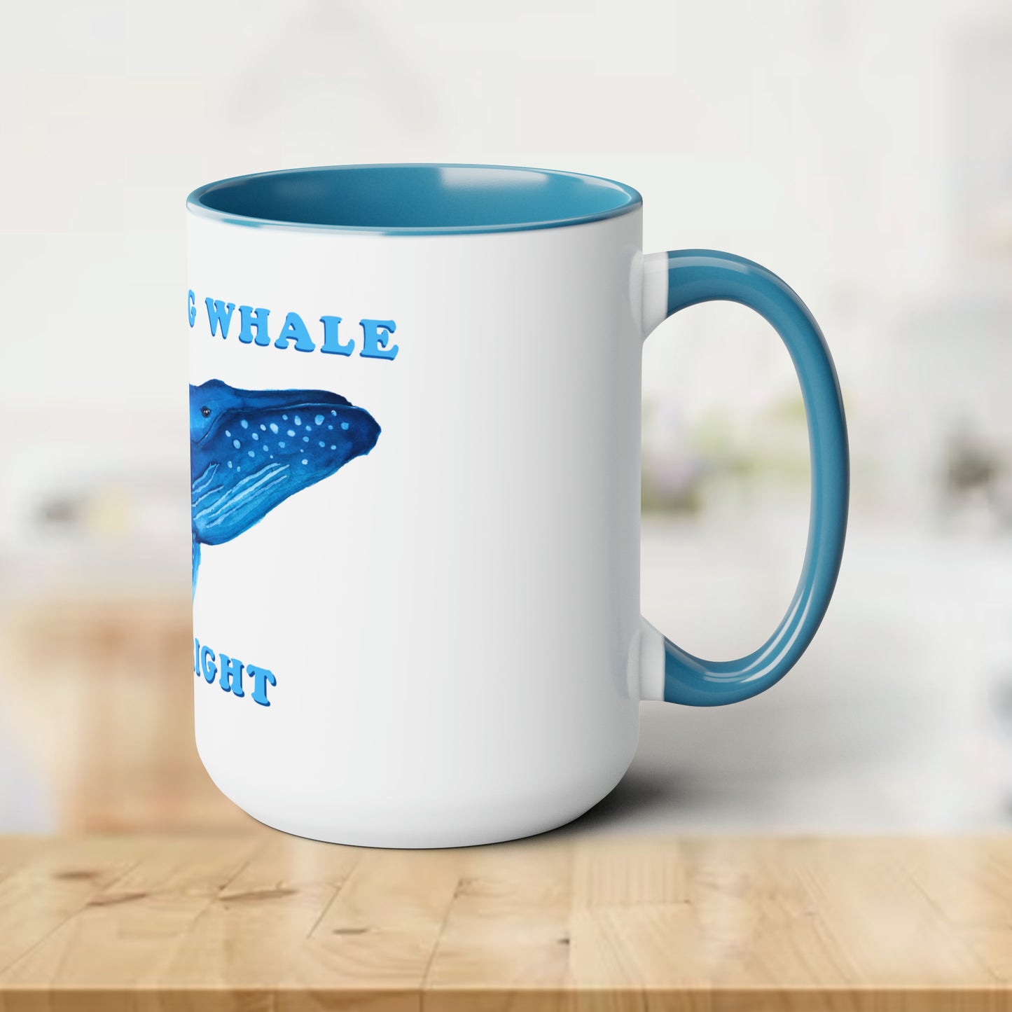 Cute Whale pun Funny mug, Whale lover mug gift idea, cute mug gift idea, adorable pun whale cute mug gift, whale lover gift idea mug