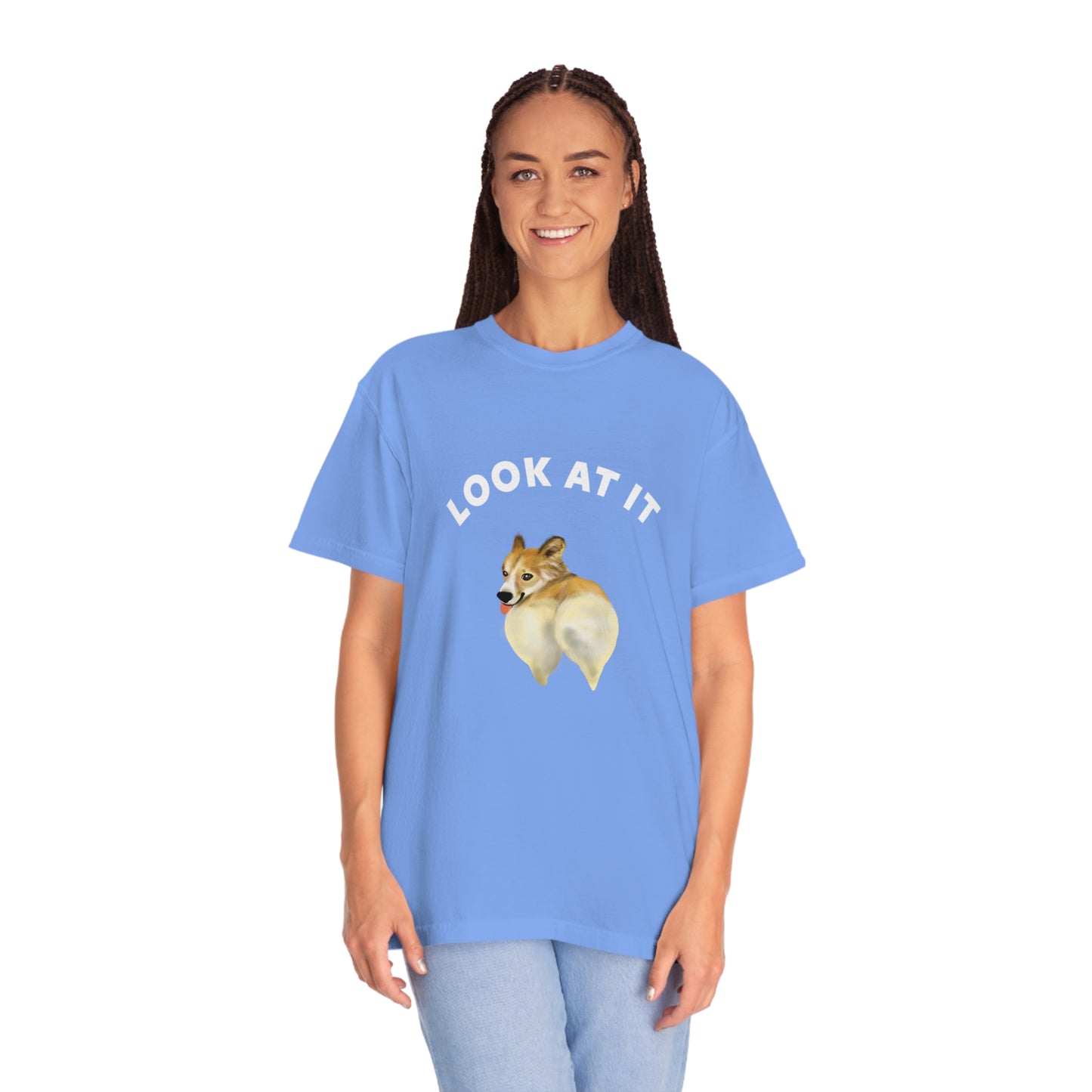 Corgi Butt T Shirt for corgi pet owner, Cute Funny Corgi Butt