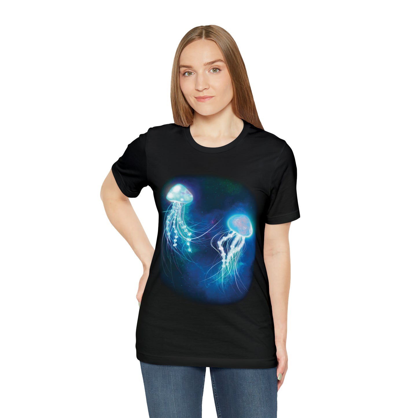 Bioluminescent Jellyfish T Shirt