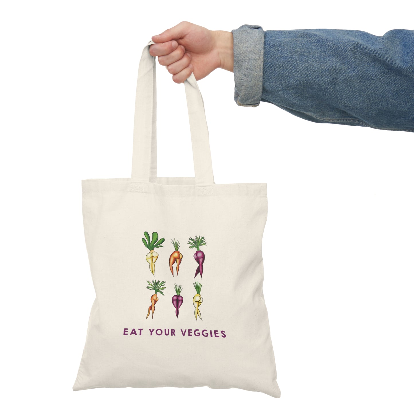 Eat Your Veggies Tote Bag