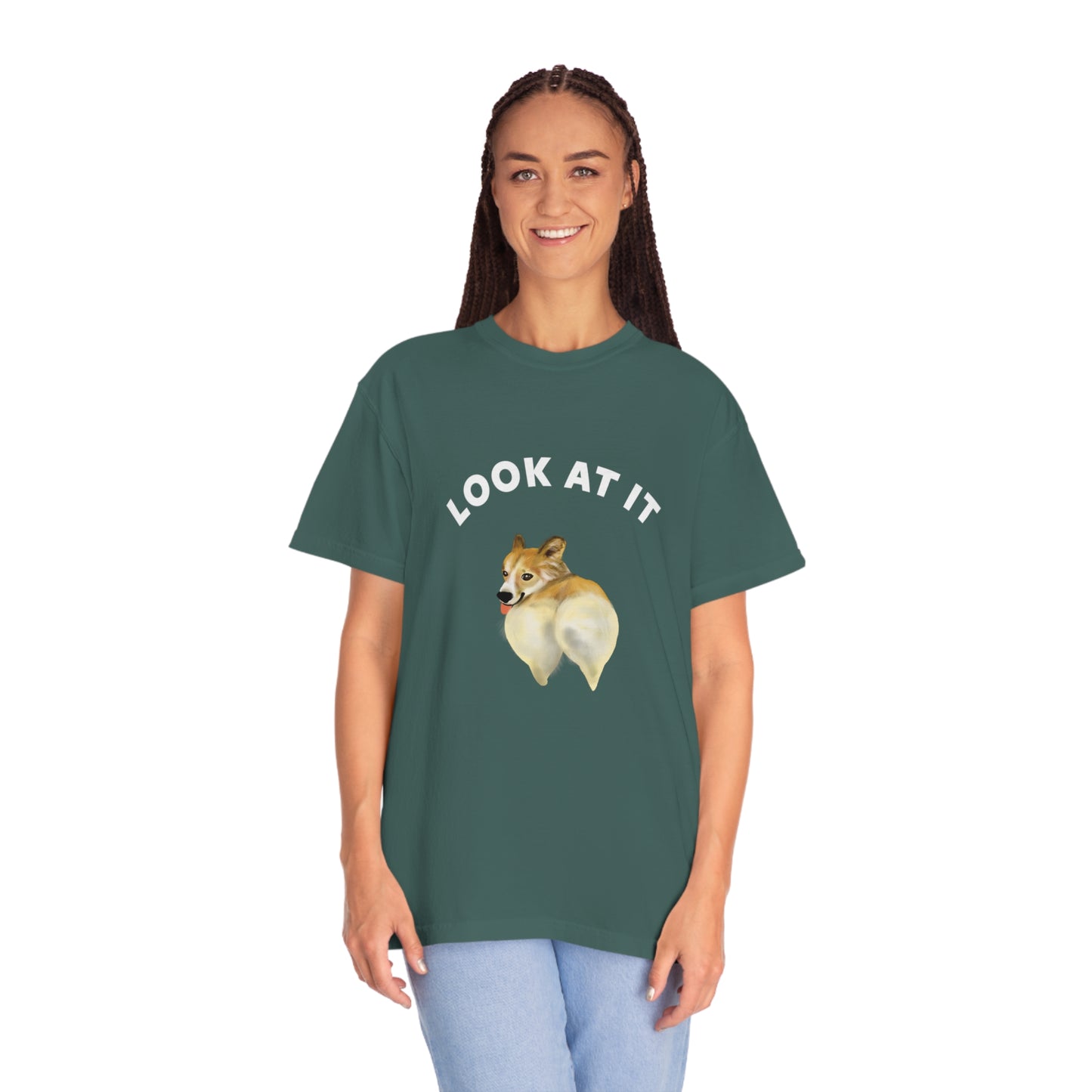 Corgi Butt T Shirt for corgi pet owner, Cute Funny Corgi Butt