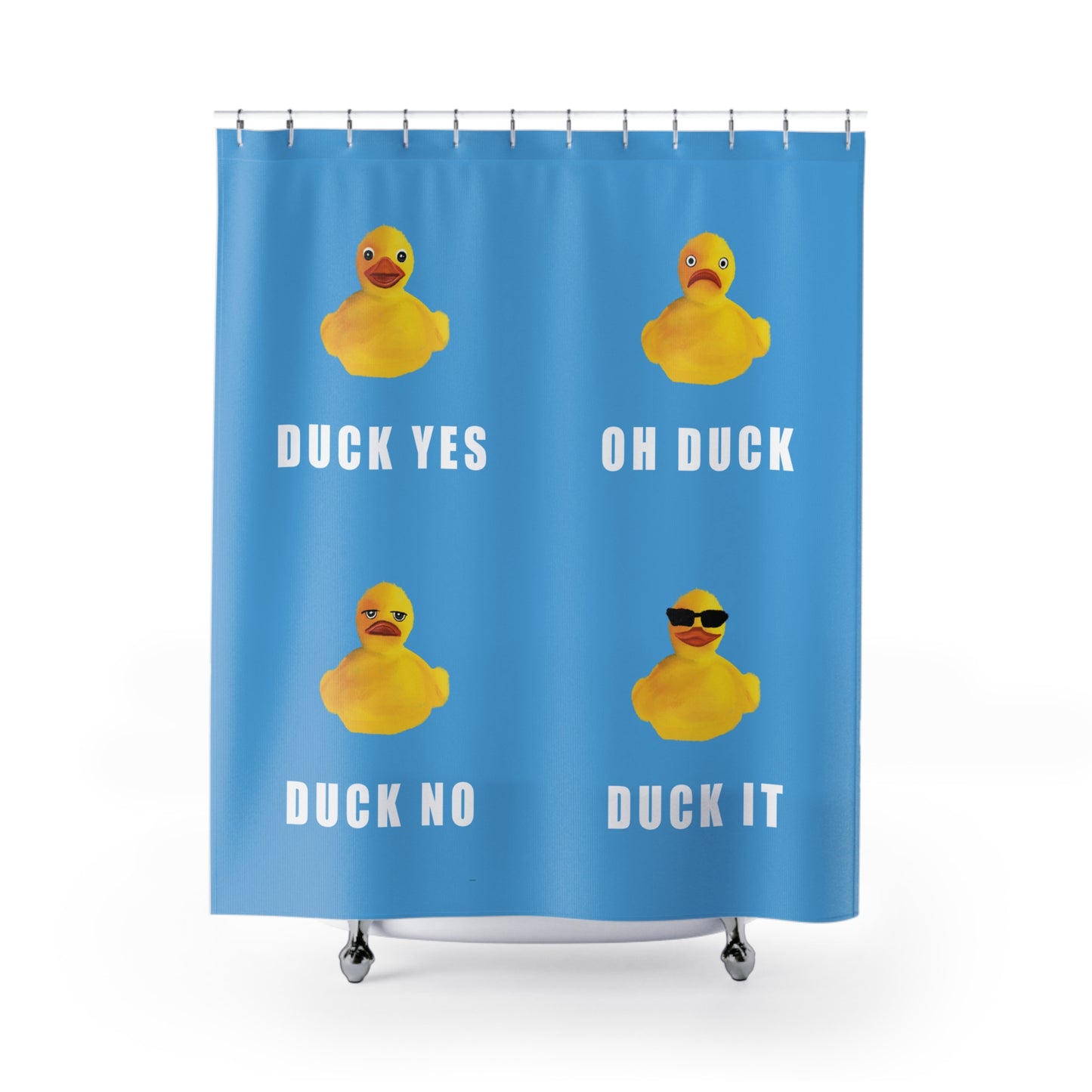 Cute Duck Shower Curtain