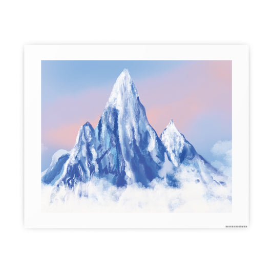 Mount Everest Pretty Art Print