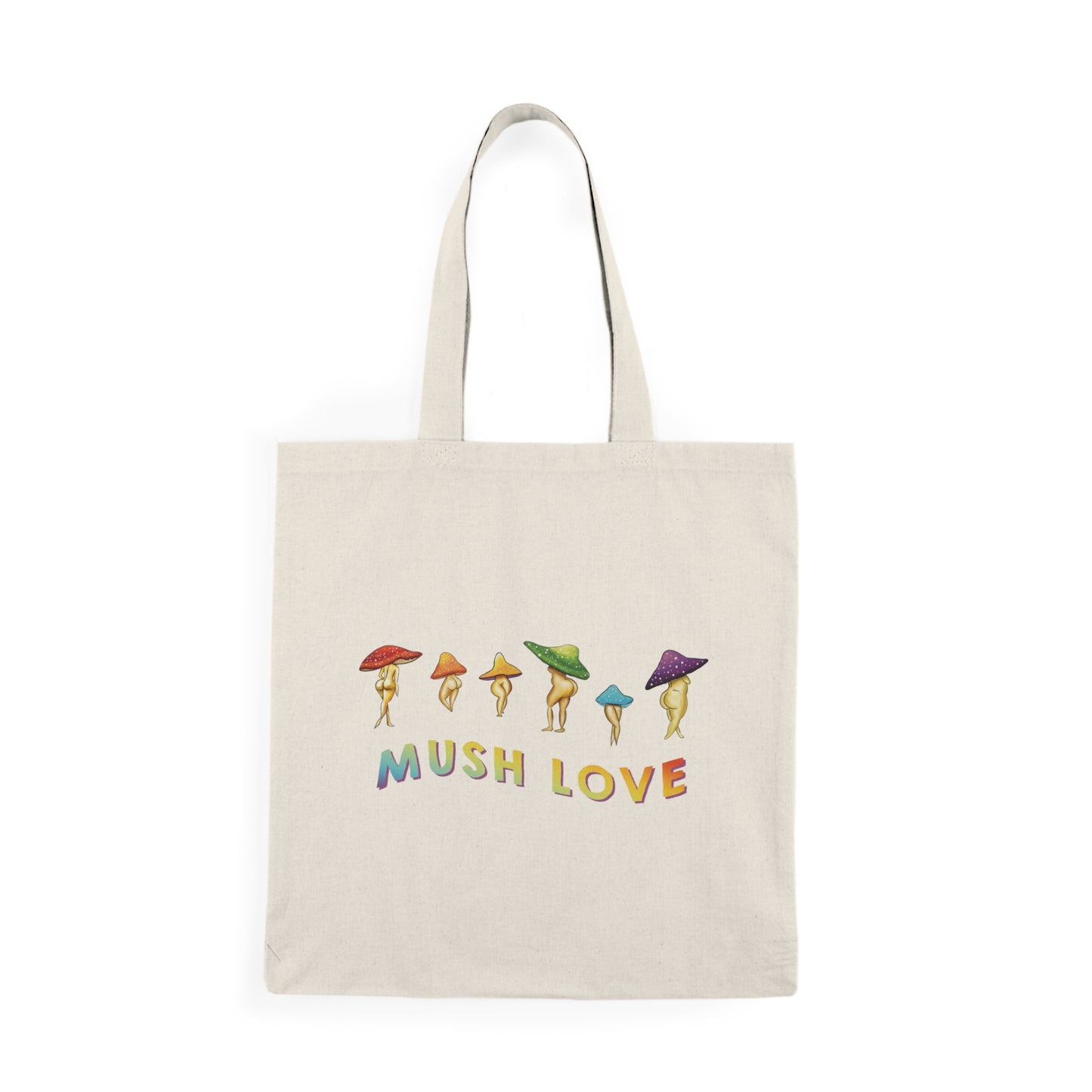 Mush Love Natural Tote Bag