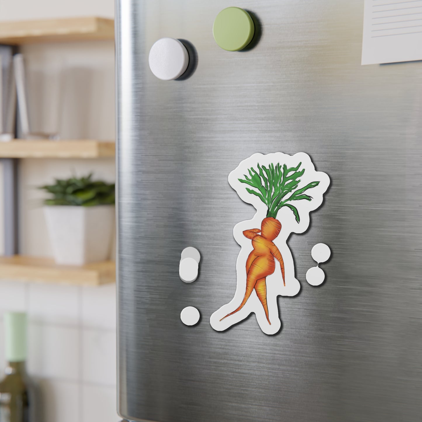 Sexy Carrot Magnet