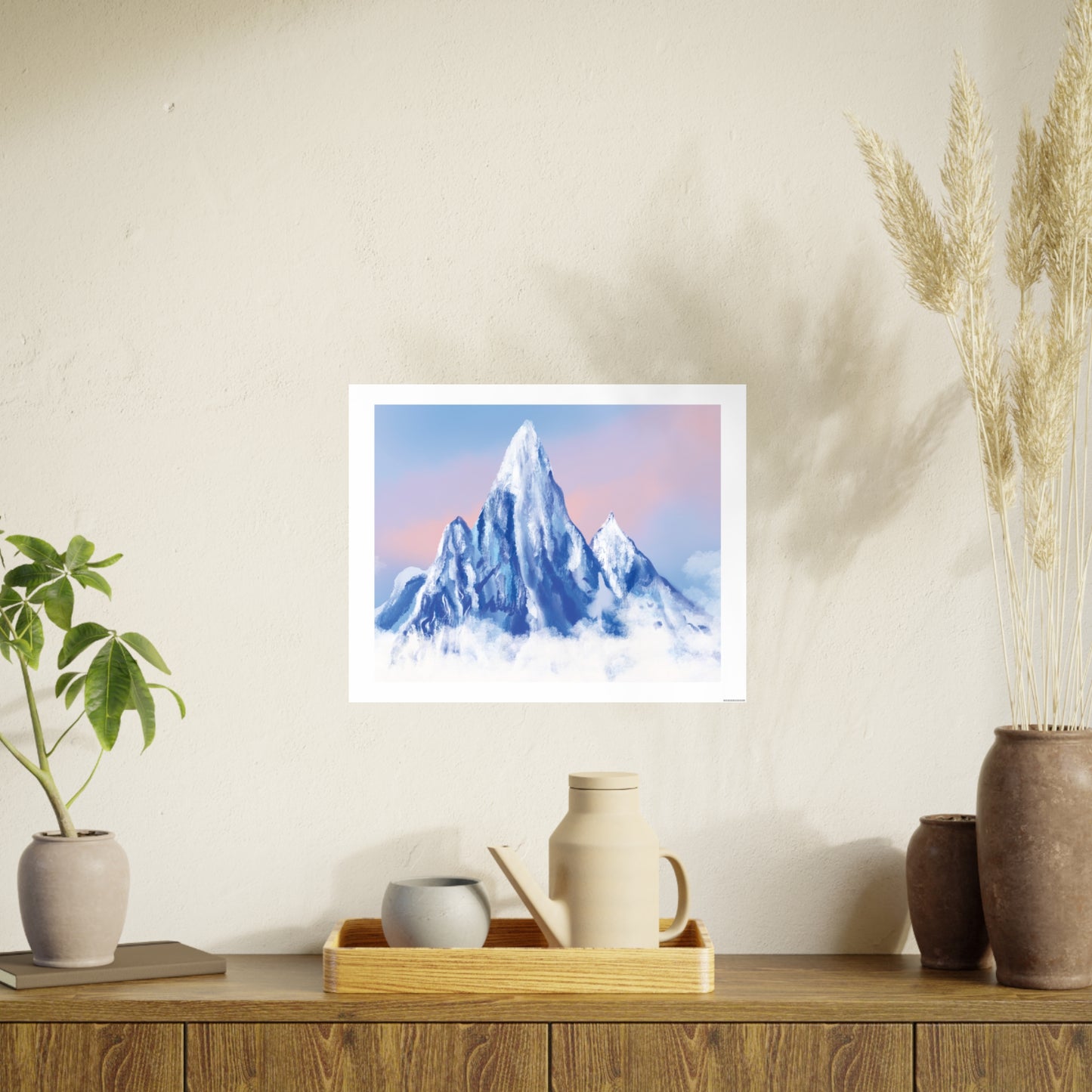 Mount Everest Pretty Art Print