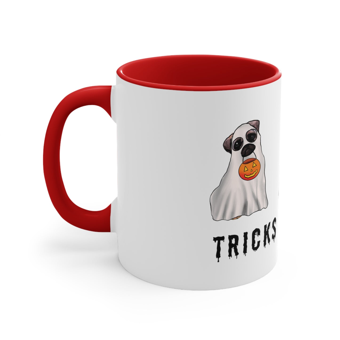 Halloween Dog ghost Mug cute, Funny Halloween Ghost dog mug, Dogs in costume mug, adorable dog lover mug