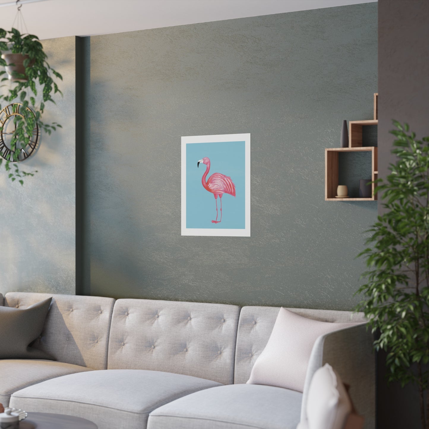 Flamingo Art Poster