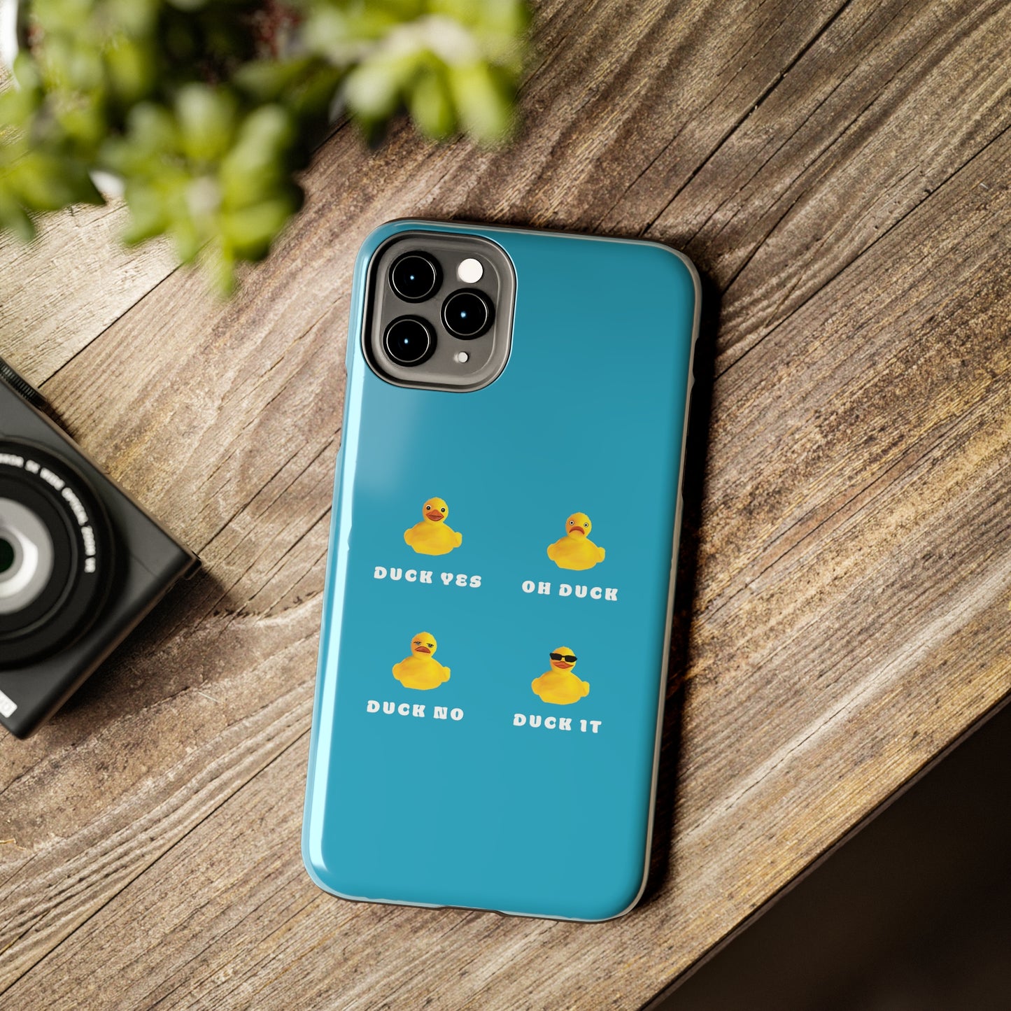 Funny Duck It Phone case, Cute Funny Phone Case, Duck Lover gift, Duck it pun phone case, Cute Funny Duck it Tough Phone Cases