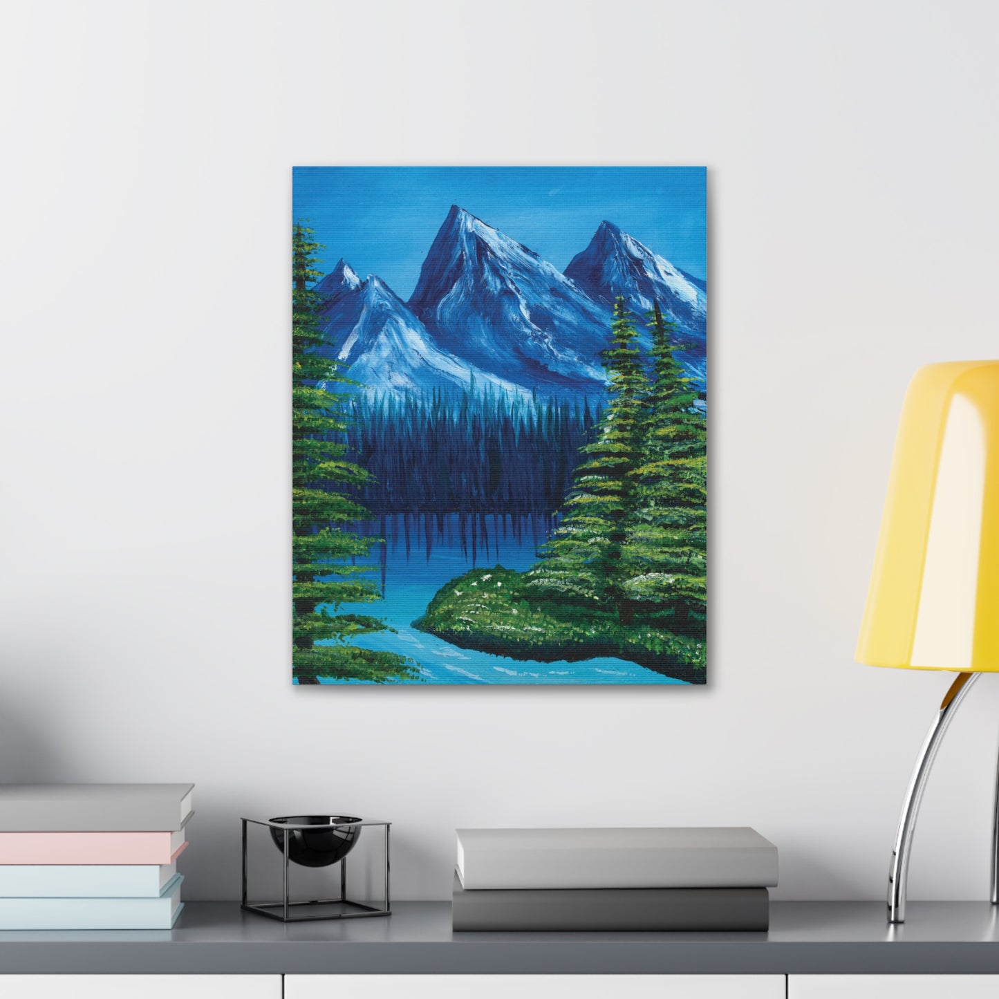 Original Oil Painting Art Print Canvas Gallery Wraps, Gallery Wrap Canvas Art, wall art home decor, nature lover landscape art, painting home decor, bedroom wall art, pretty nature scene landscape