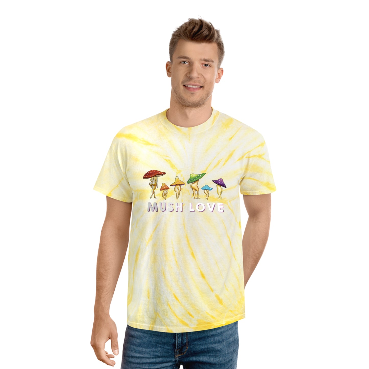 Mush Love Tie Dye T Shirt