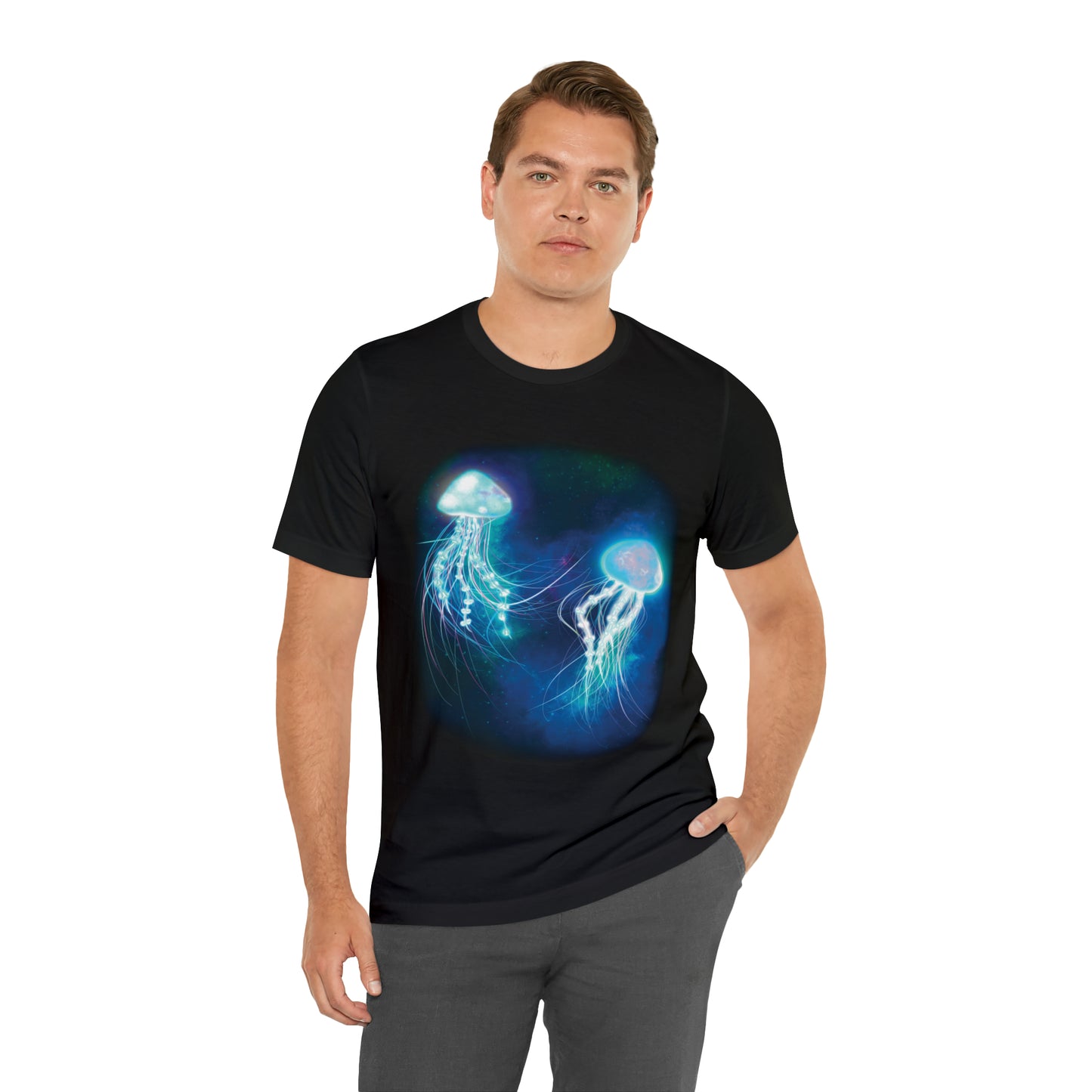 Bioluminescent Jellyfish T Shirt