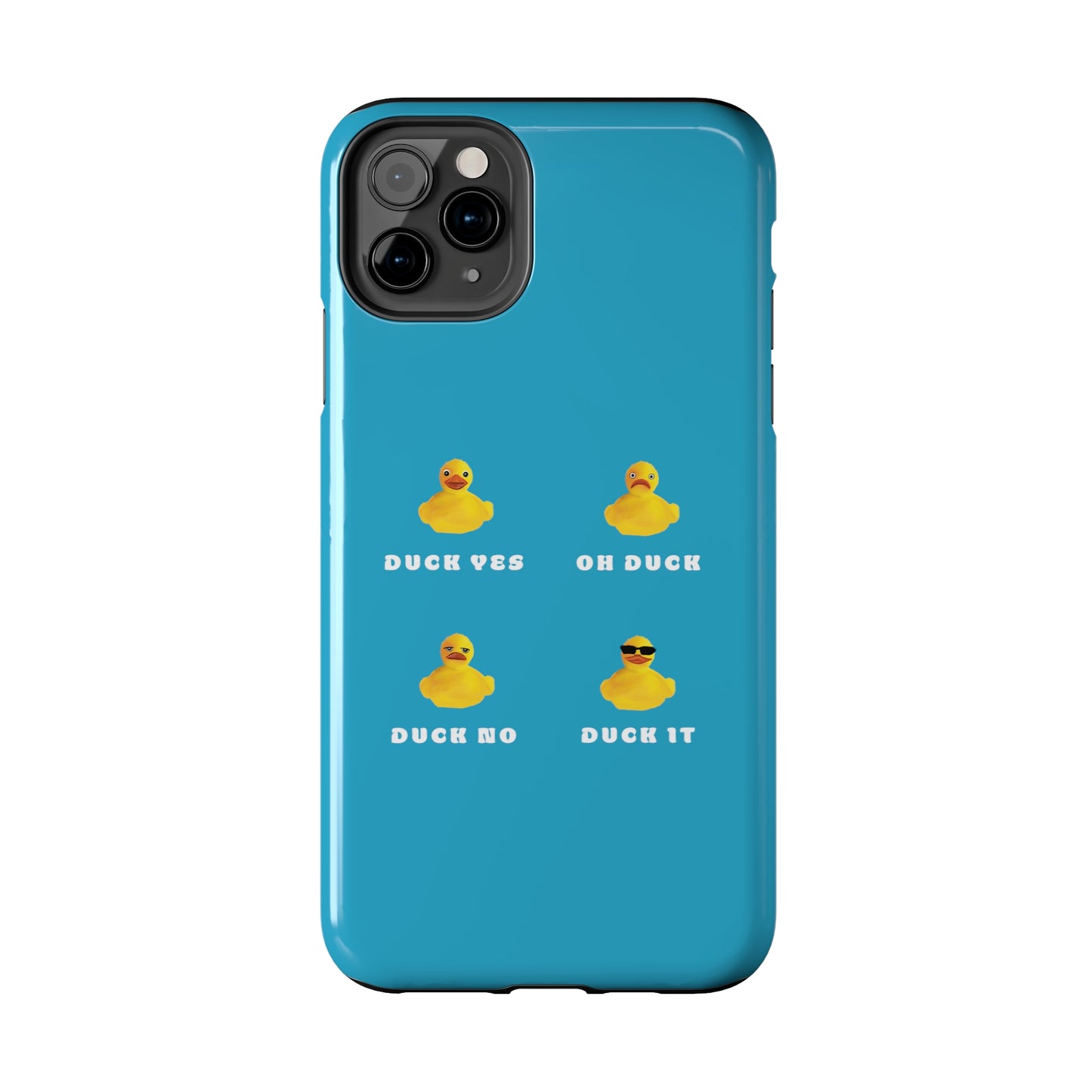 Funny Duck It Phone case, Cute Funny Phone Case, Duck Lover gift, Duck it pun phone case, Cute Funny Duck it Tough Phone Cases