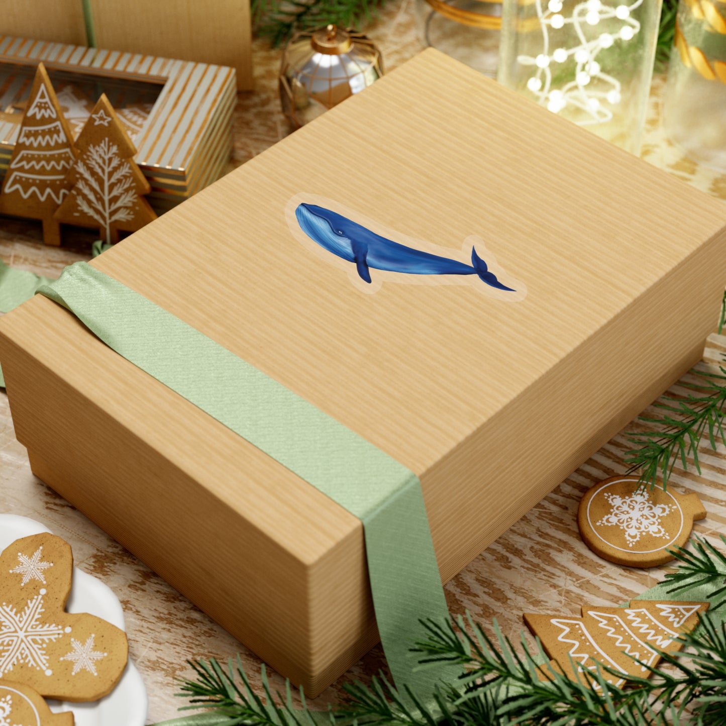 Blue Whale Sticker