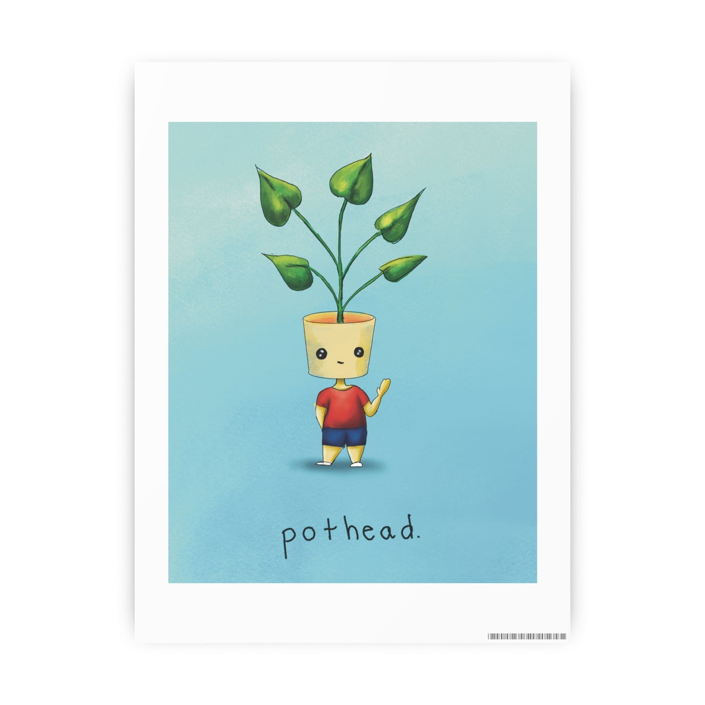 Pothead Satin Print