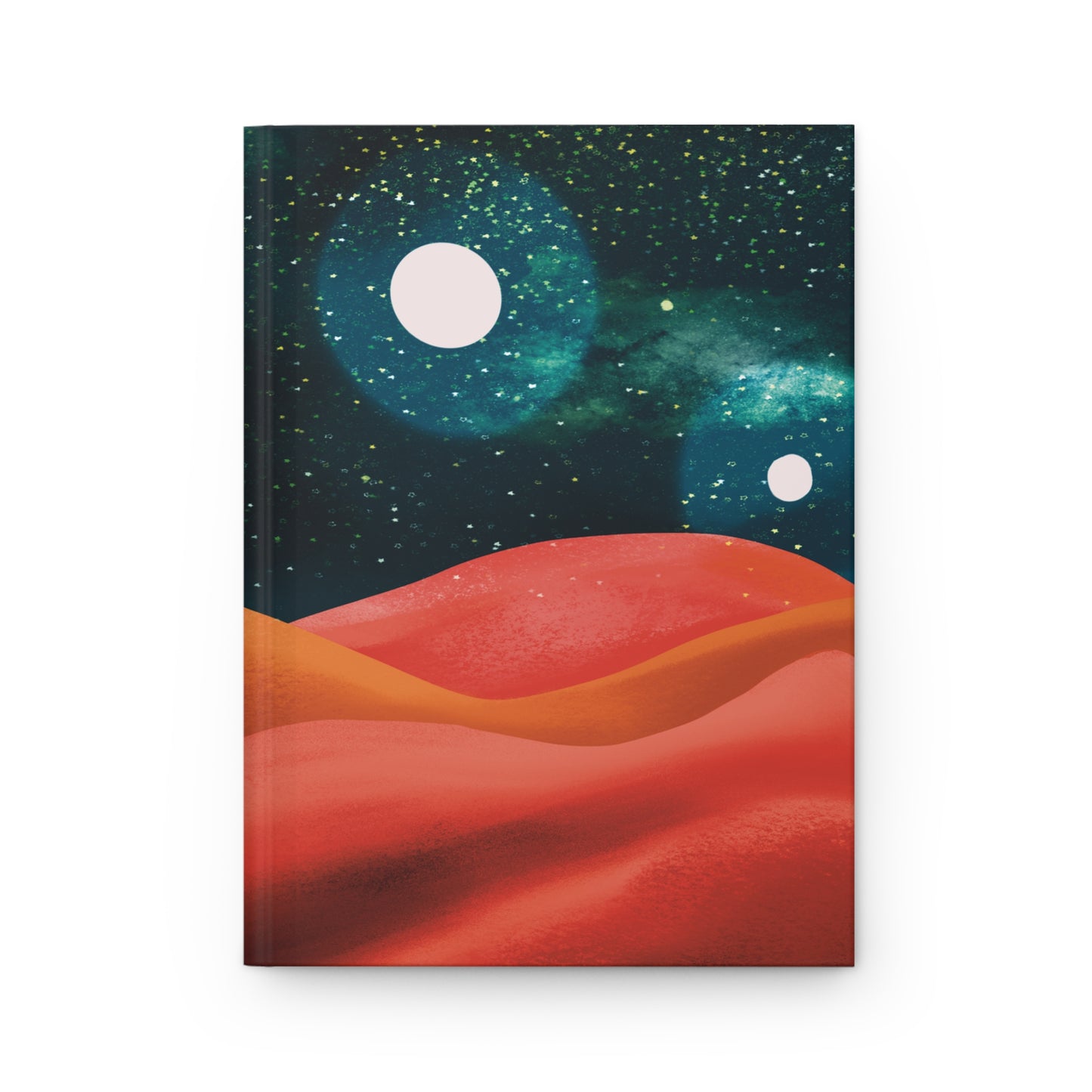 Galaxy Stars Hardcover Journal Matte