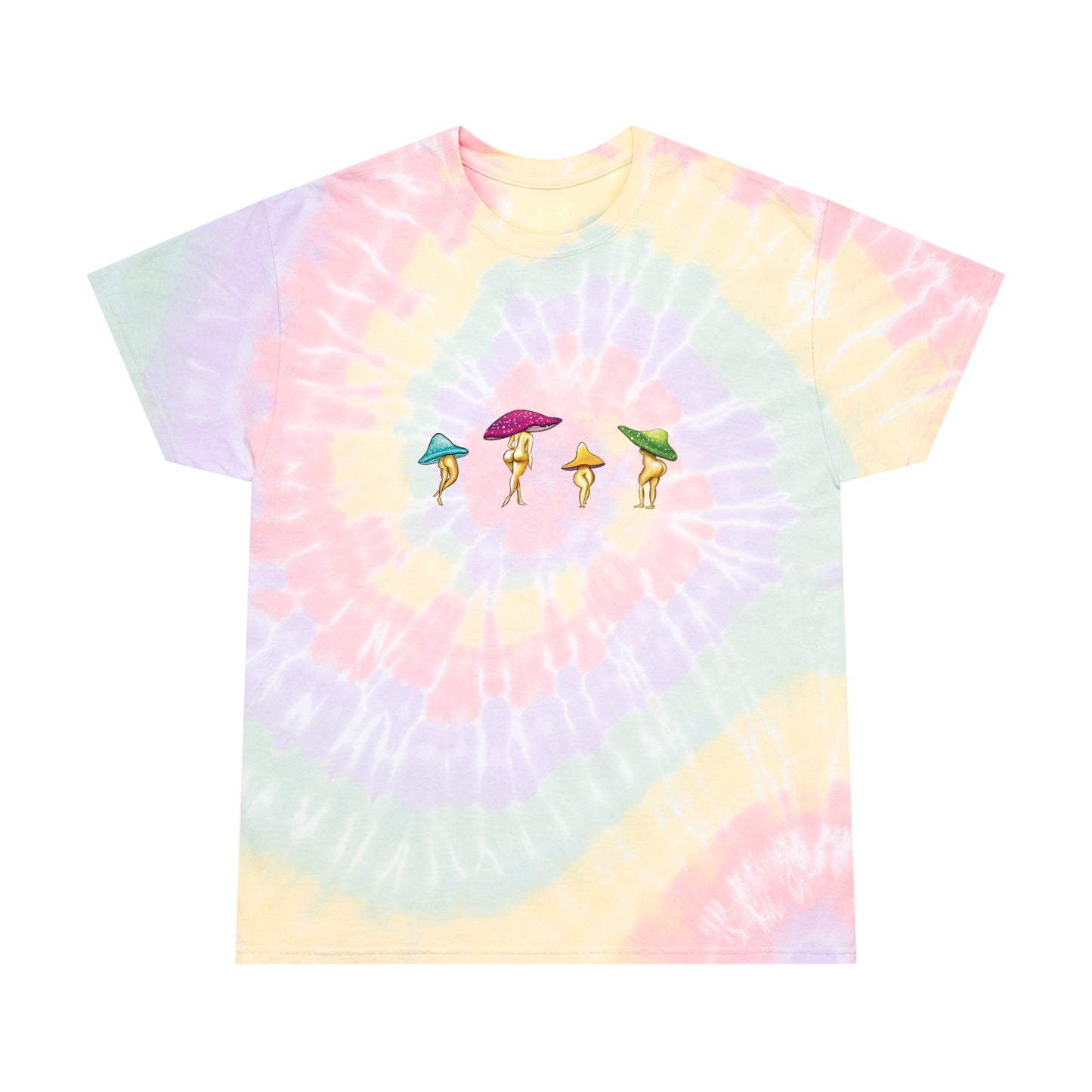 Tie Dye Shroom Lady Shirt