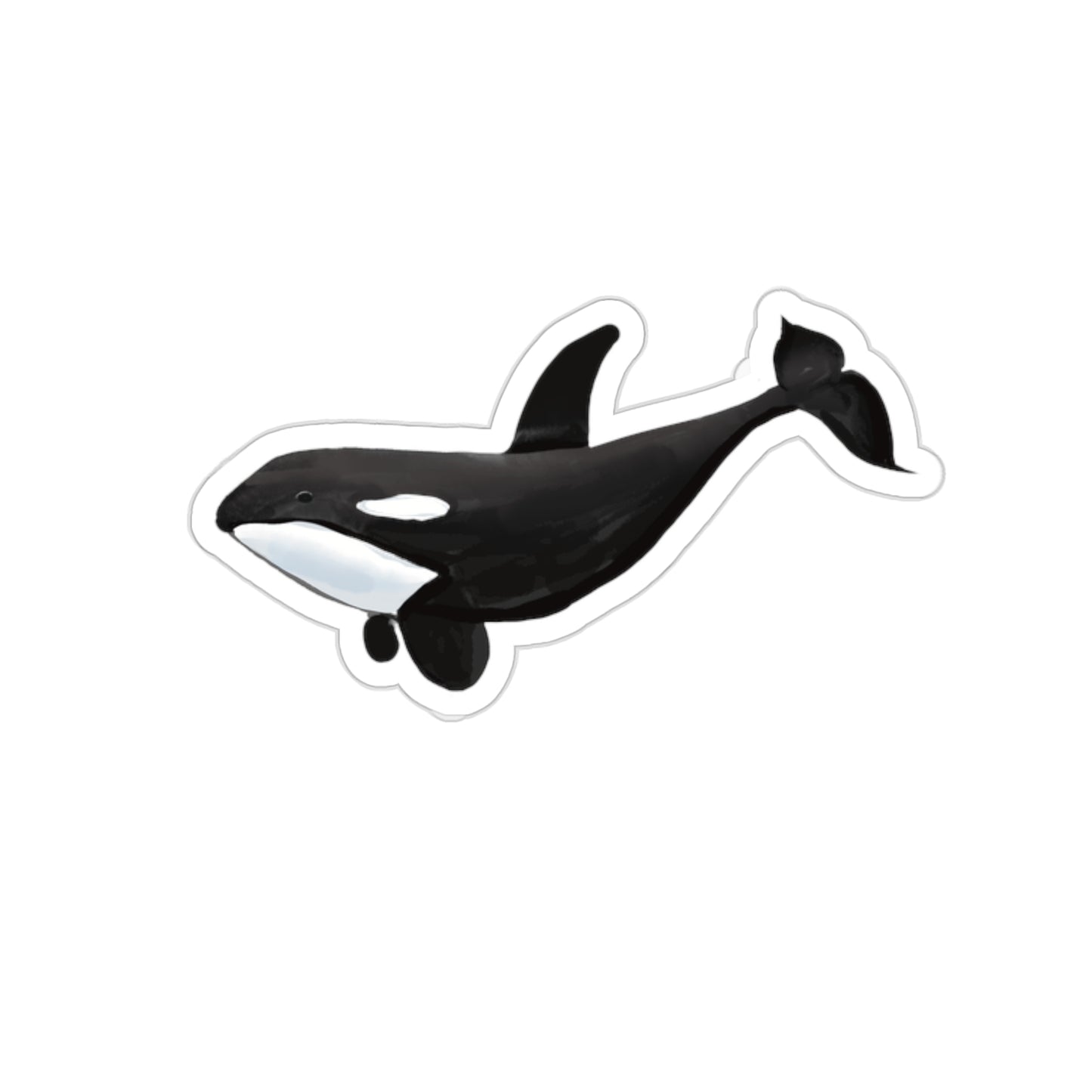 Orca Whale Sticker