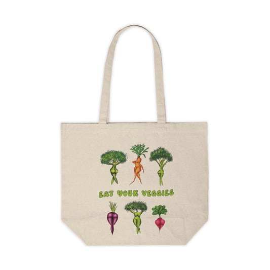 Canvas Shopping Tote