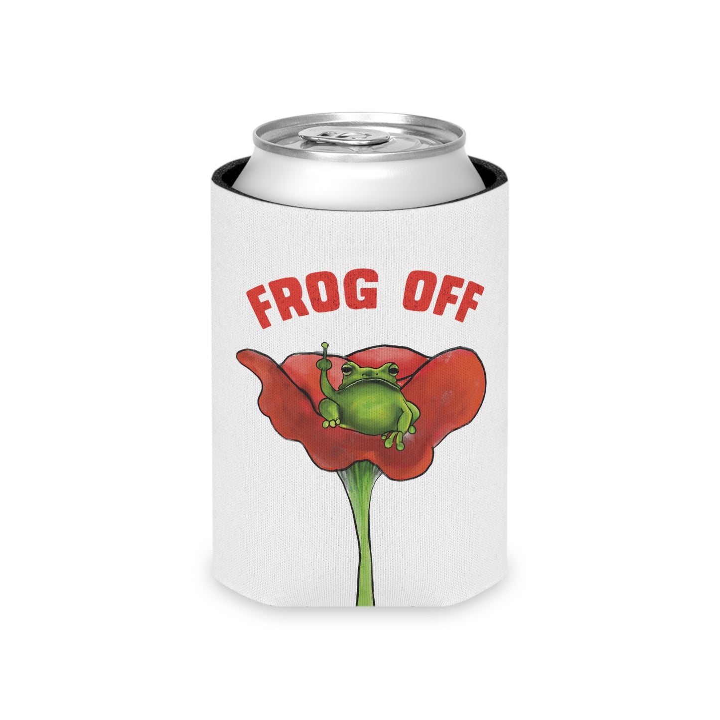 Frog Off Can Cooler