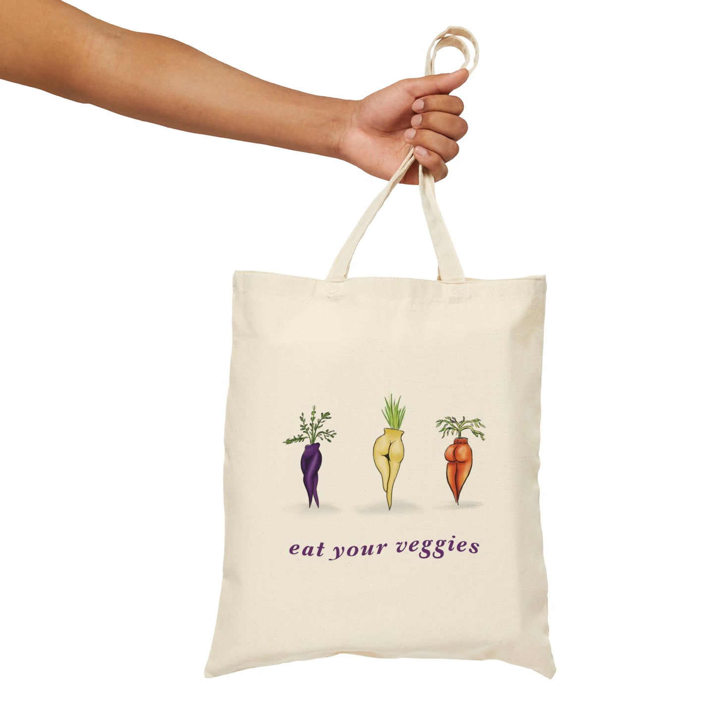 Sexy Veggie Canvas Tote