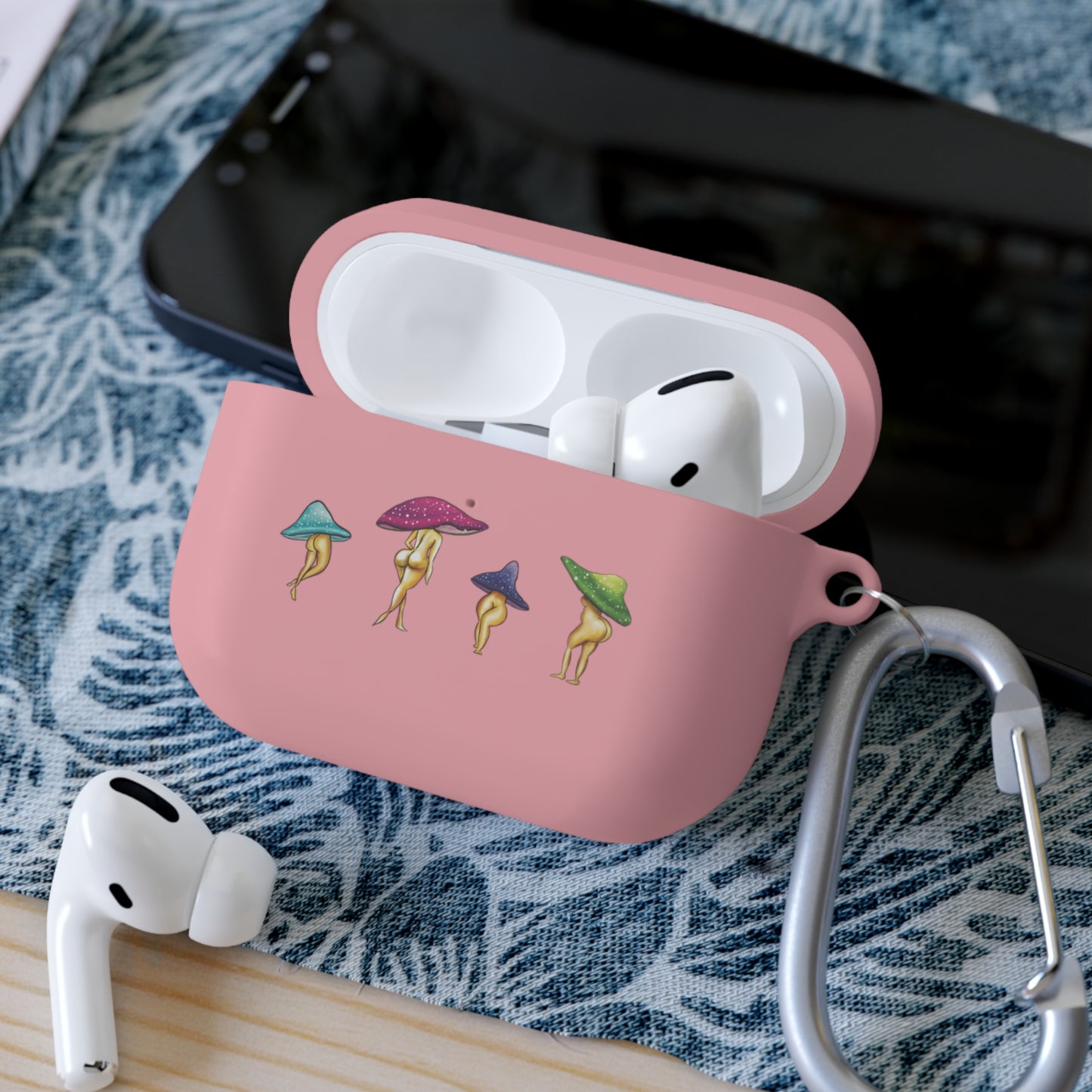 Lady Shroom Airpod Case