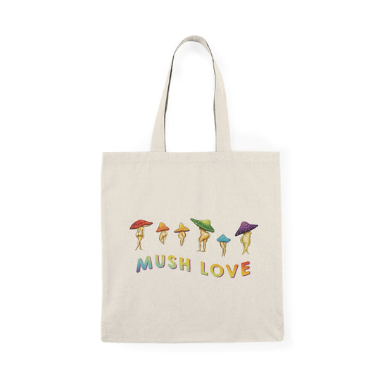 Mush Love Natural Tote Bag