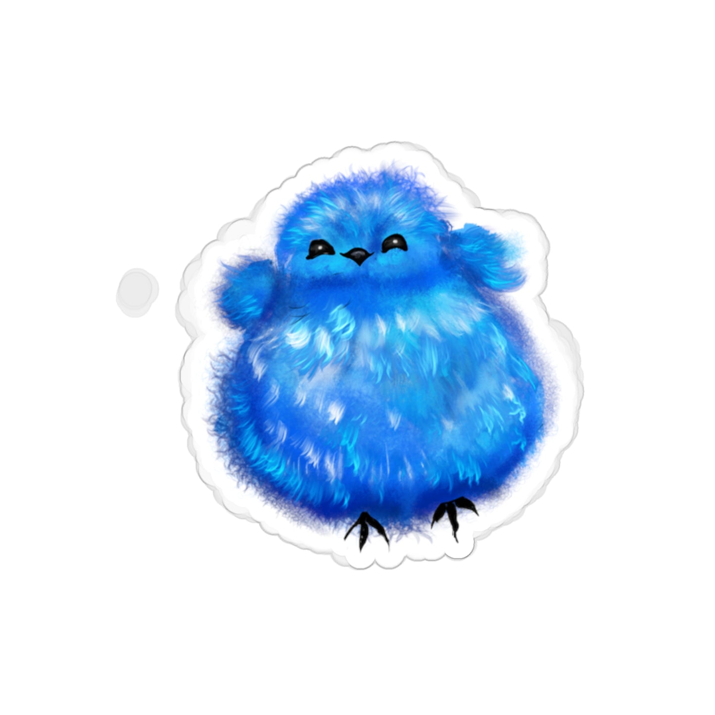 Baby Blue Bird Sticker