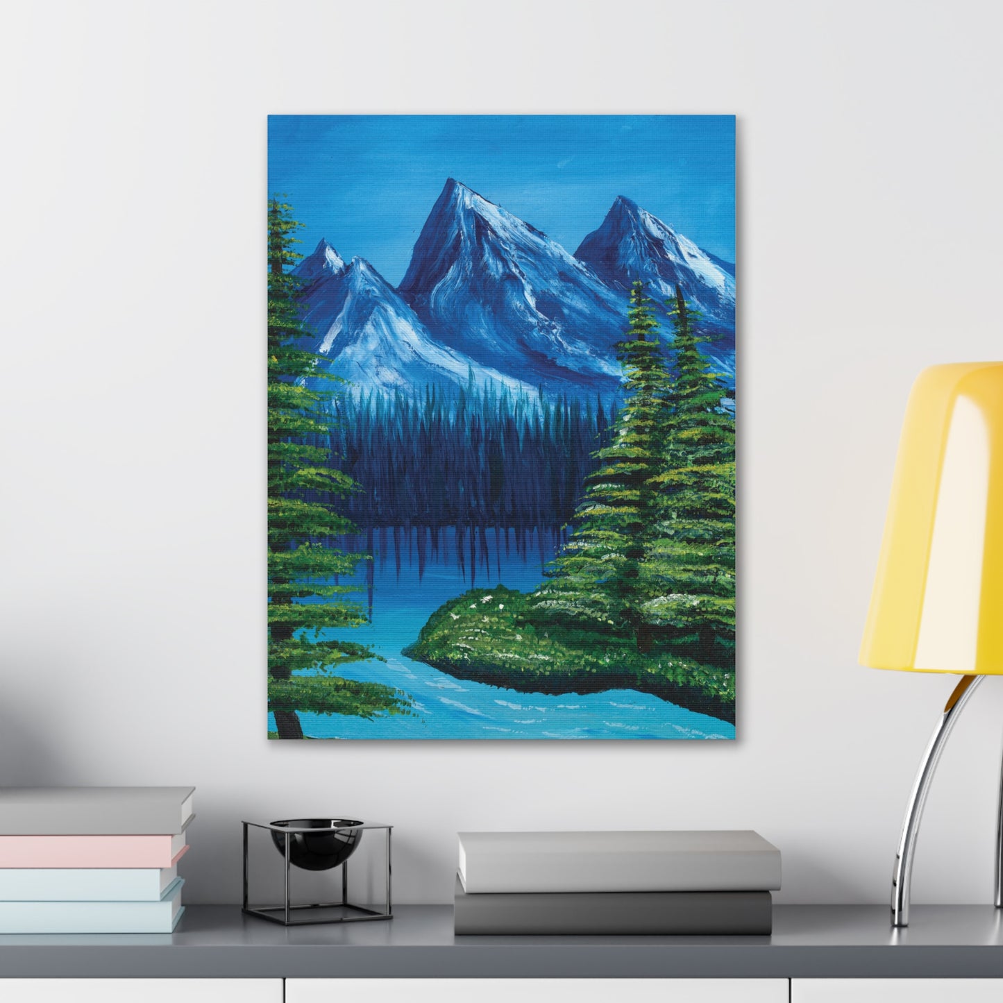 Original Oil Painting Art Print Canvas Gallery Wraps, Gallery Wrap Canvas Art, wall art home decor, nature lover landscape art, painting home decor, bedroom wall art, pretty nature scene landscape