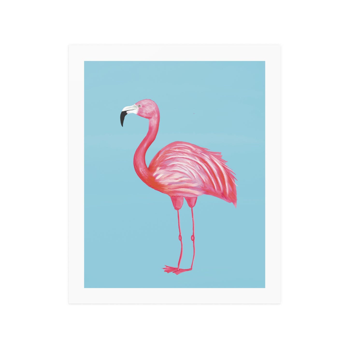 Flamingo Art Poster